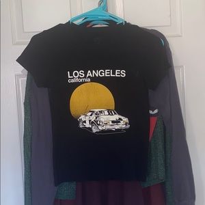 black graphic brandy shirt